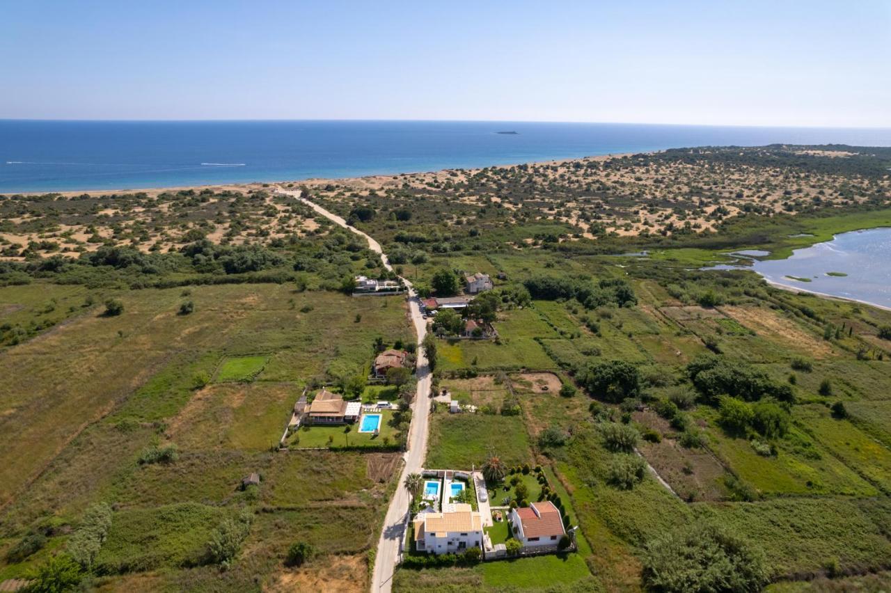 Issos Beach Villa Línia Dış mekan fotoğraf