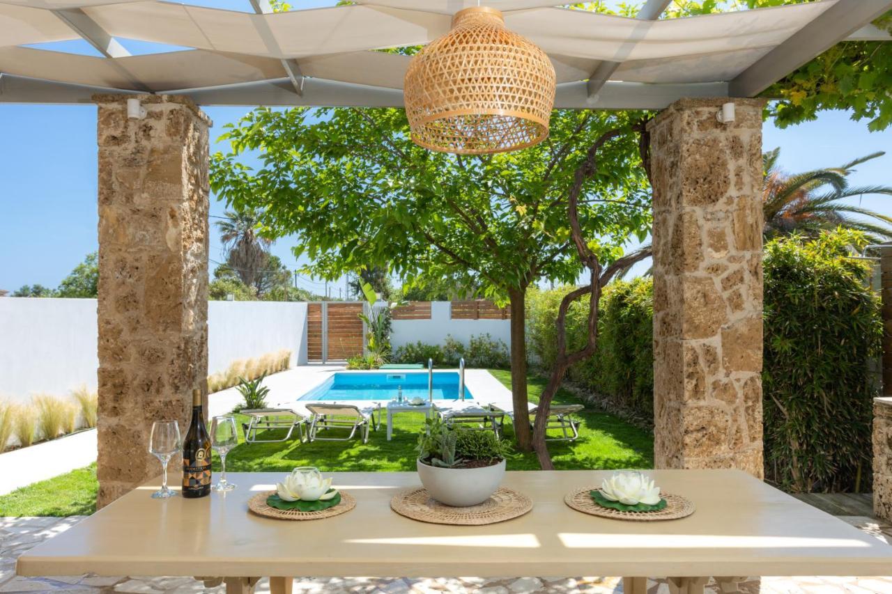 Issos Beach Villa Línia Dış mekan fotoğraf