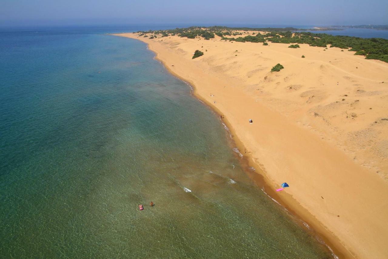 Issos Beach Villa Línia Dış mekan fotoğraf
